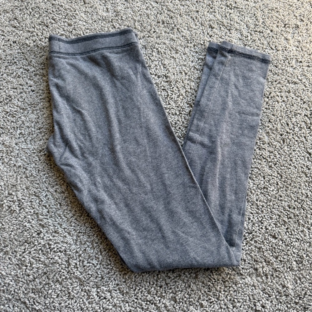 Hollister Gray Cotton Leggings Size Extra Small - Picture 1 of 6